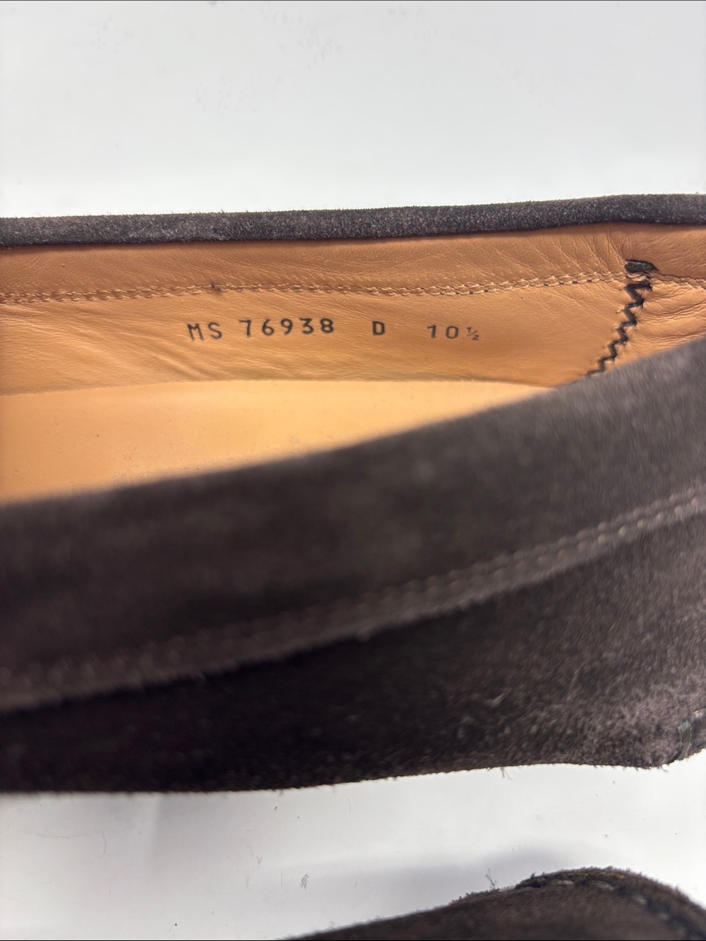 Salvatore Ferragamo | Men's Dark Brown Suede Dress Loafers 10.5 D - Picture 11 of 11
